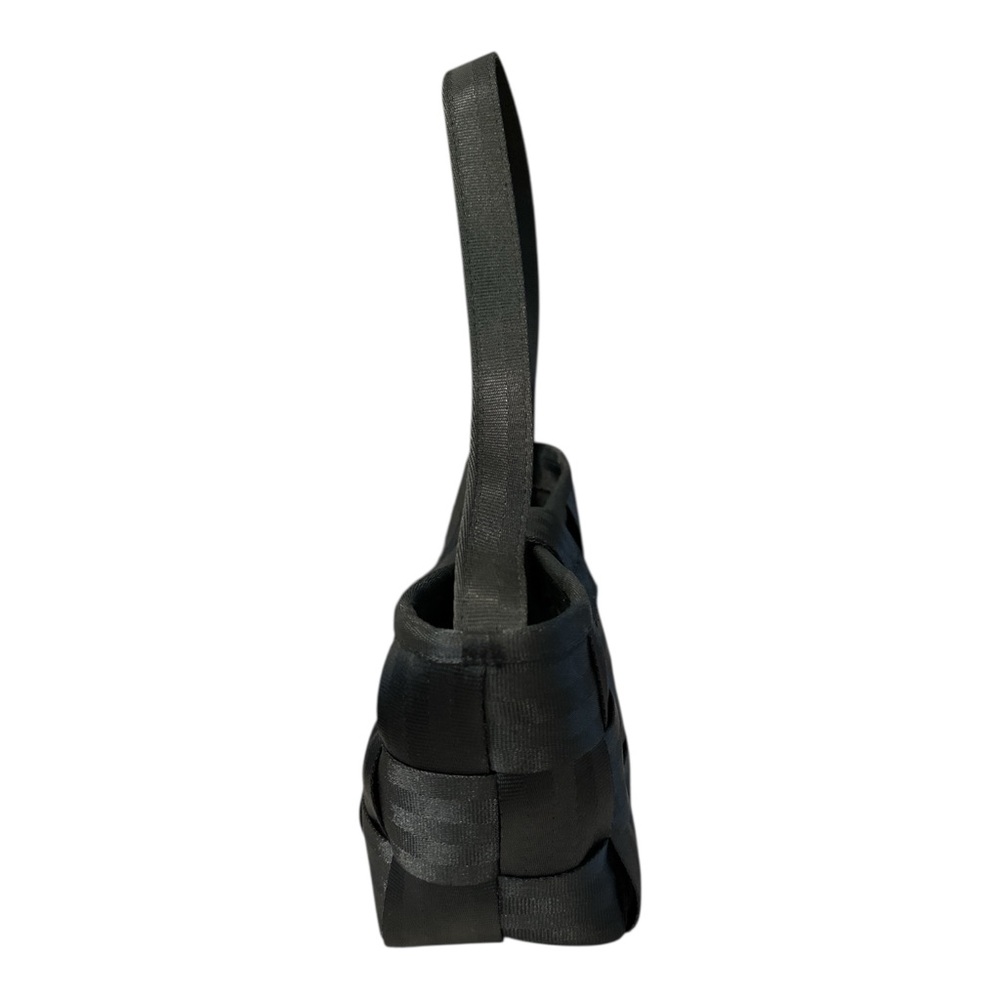 Harveys Original Seatbelt Purse Shoulder Strap Bag Black Tote Medium - Picture 3 of 6